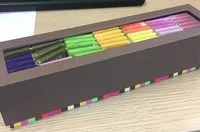 Mängden socker i 56 napolitains