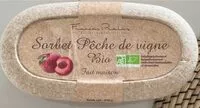 Mängden socker i Sorbet peche de vigne