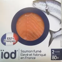 Mängden socker i Saumon fumé élevé et fabriqué en France