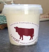 Mängden socker i Fromage Fort sur vieux levain lt past.12% Jeandin pot150g PE