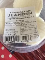 Mängden socker i Rigotte des gourmets