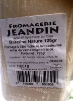 Mängden socker i baratine nature