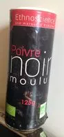 Mängden socker i Poivre noir indien en poudre BIO - saupoudreur