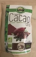 Mängden socker i Poudre de cacao cru BIO et EQUITABLE(sans sucre) - sachet