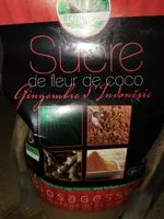 Mängden socker i Sucre de fleur de coco au gingembre d'Indonésie