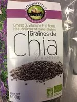 Mängden socker i Graines de chia BIO - sachet