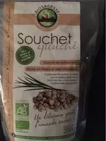 Mängden socker i Souchet épluchés