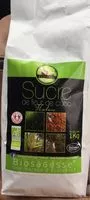 Mängden socker i Sucre de fleur de coco nature