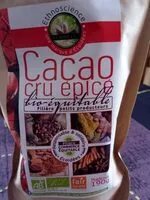 Mängden socker i Poudre de cacao aux épices indiennes et sucre de coco BIO et EQUITABLE - sachet de
