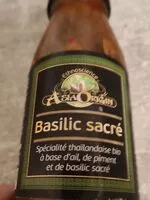 Mängden socker i Sauce basilic sacré BIO - flacon
