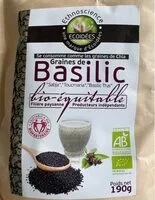 Mängden socker i Graines de basilic sacré BIO & EQUITABLE - sachet