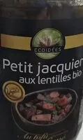 Mängden socker i Petit jacquier aux lentilles