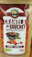 Mängden socker i Granola Pomme Cannelle