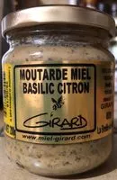 Mängden socker i Moutarde miel basilic citron