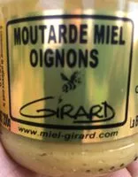 Mängden socker i Moutarde Miel oignons