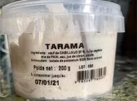 Mängden socker i Tarama