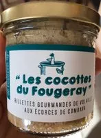 Mängden socker i Rillettes gourmandes de volaille aux écorces de combava