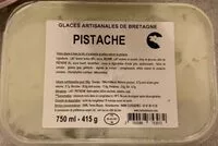 Mängden socker i Glace à la pistache