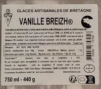 Mängden socker i Vanille Breizh