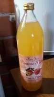 Mängden socker i Pure jus de pomme pêche