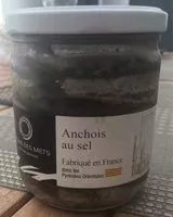 Mängden socker i Anchois au sel