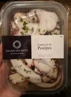 Mängden socker i Carpaccio de Poulpes
