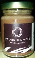 Mängden socker i Creme d'anchois PALAIS DES METS