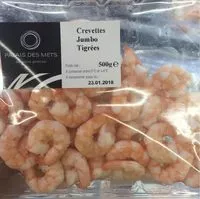 Mängden socker i Crevettes jumbo tigrees