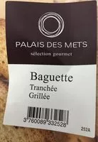 Mängden socker i Baguette tranchee grillee