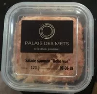 Mängden socker i Salade saumon "Belle vue"