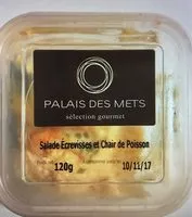 Mängden socker i Salade Ecrevisses et chair de poisson