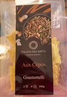 Mängden socker i Grantortelli aux cepes