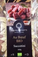Mängden socker i Sacottini au bœuf bio