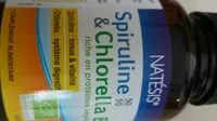 Mängden socker i Spiruline Et Chlorella 50 / 50 - 250 Comprimés - Natésis