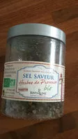 Mängden socker i Sel saveur herbe de Provence Bio