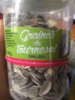 Mängden socker i Graines de tournesol grillées