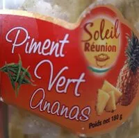 Mängden socker i Piment vert ananas