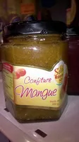 Mängden socker i Confiture de mangue