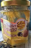 Mängden socker i Confiture Ananas Passion