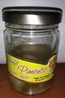Mängden socker i Confits Piments Zoizo Verts