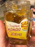 Mängden socker i Confiture ananas victoria