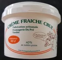 Mängden socker i Crème fraîche crue