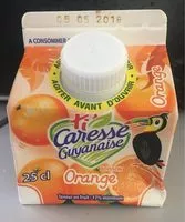 Mängden socker i boisson orange