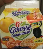 Mängden socker i boisson Orange Passion