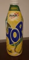 Mängden socker i Yop' - Yaourt à boire sucré à la pulpe de fruits