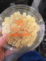 Mängden socker i Ananas deshydraté