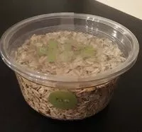 Mängden socker i Flocons d'avoine bio