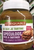 Mängden socker i Speculoos a tartiner