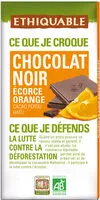 Mängden socker i Chocolat noir orange confite