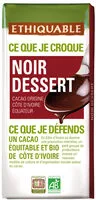 Mängden socker i Chocolat Noir Dessert Bio